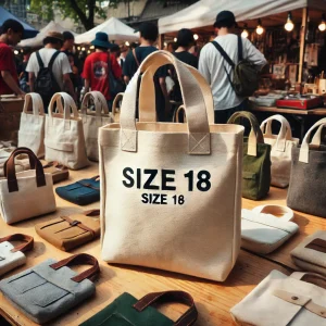 túi size 18 là bao nhiêu cm