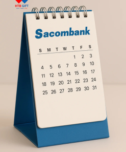 Lịch Để Bàn In Logo Sacombank