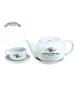 Ấm Chén In Logo Bê Tông Dương Anh