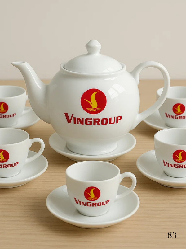bộ ấm chén bát tràng