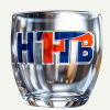 Ly Thủy Tinh In Logo Không Có Quai Cầm
