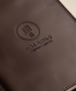 Sổ Da In Thương Hiệu Công Ty TNHH Hoa Hồng