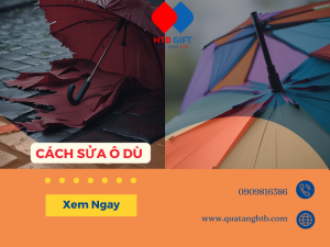 Cách sửa ô dù