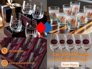 Các Dịp Vàng Để Tặng Ly Thủy Tinh In Logo