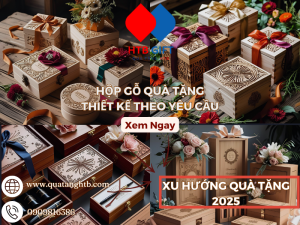 Hộp Gỗ Quà Tặng Thiết Kế Theo Yêu Cầu: Xu Hướng Quà Doanh Nghiệp 2025