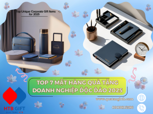 Top 7 Mặt Hàng Quà Tặng Doanh Nghiệp Độc Đáo 2025