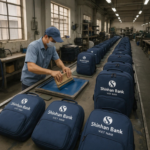 Balo Quà Tặng Shinhan Bank