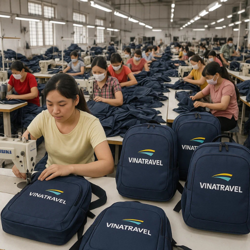 xưởng may balo quà tặng